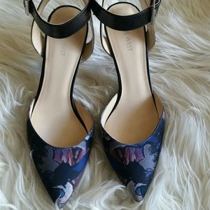 Nine West ankle strap heels